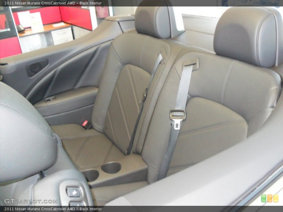 Black Interior Photo for the 2011 Nissan Murano CrossCabriolet AWD #52207972