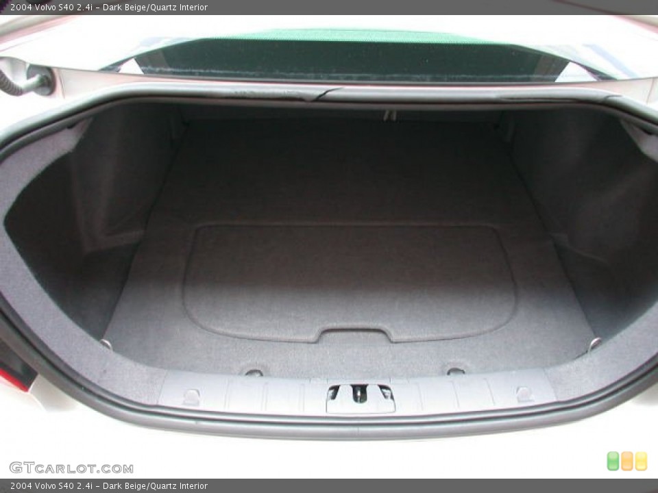 Dark Beige/Quartz Interior Trunk for the 2004 Volvo S40 2.4i #52208842