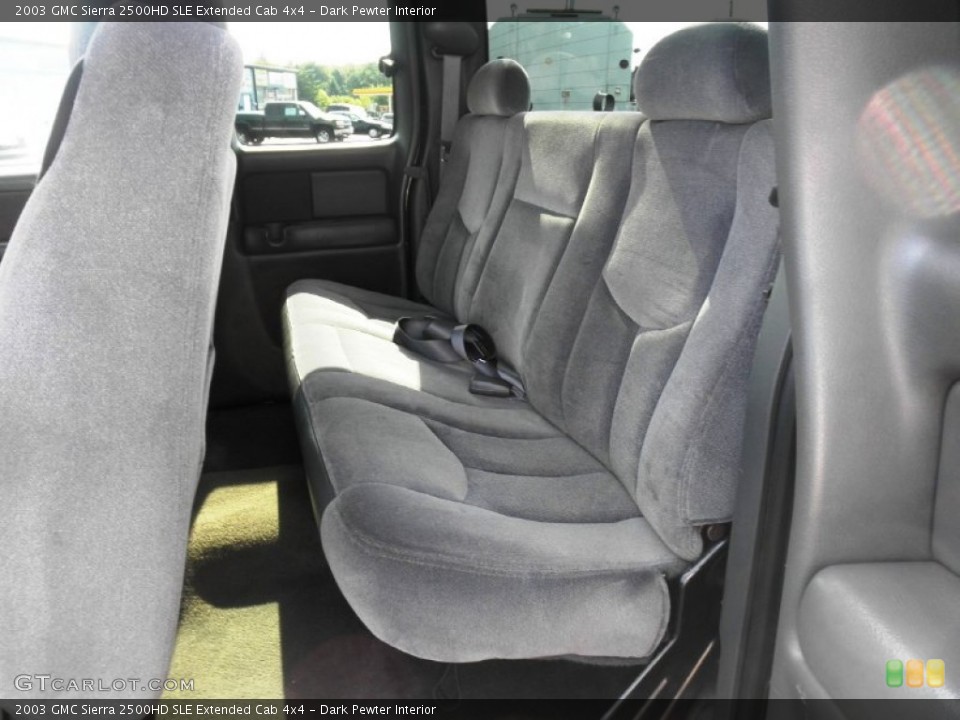 Dark Pewter 2003 GMC Sierra 2500HD Interiors