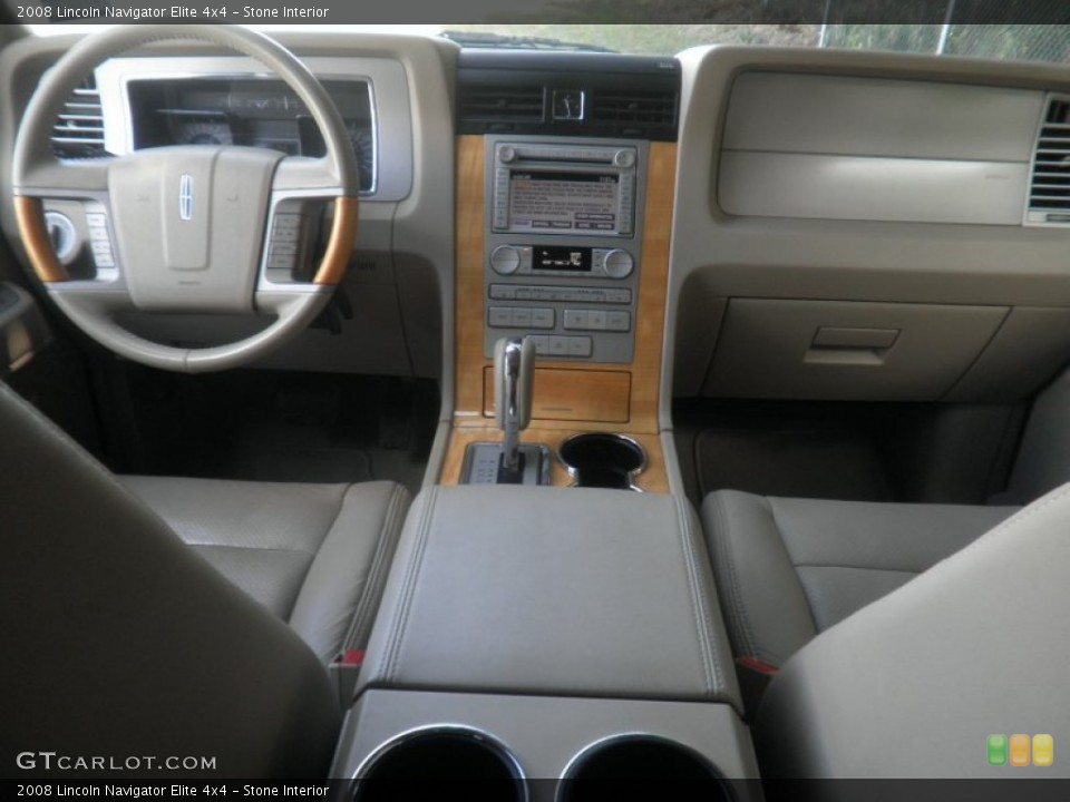 Stone Interior Dashboard for the 2008 Lincoln Navigator Elite 4x4 #52210570