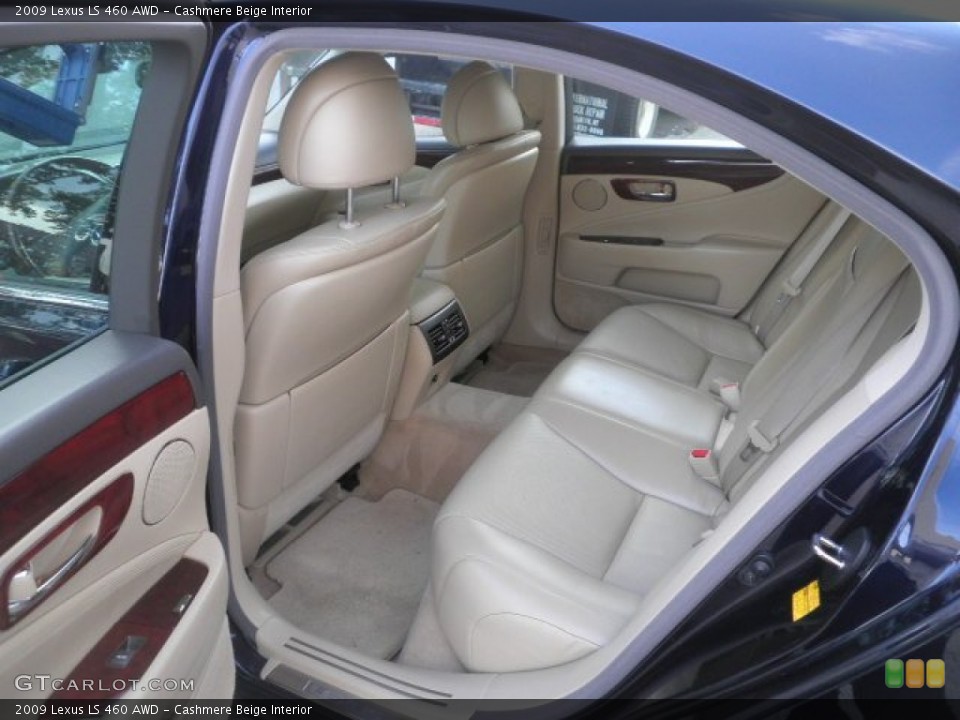 Cashmere Beige Interior Photo for the 2009 Lexus LS 460 AWD #52210621