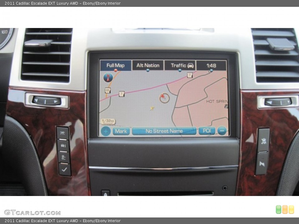 Ebony/Ebony Interior Navigation for the 2011 Cadillac Escalade EXT Luxury AWD #52211833