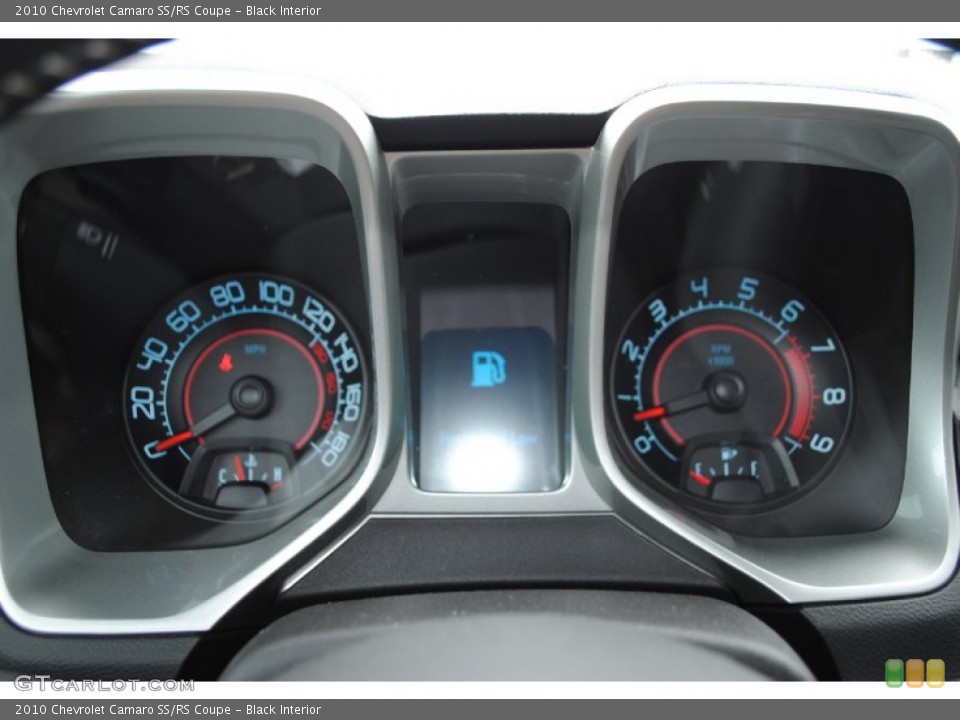 Black Interior Gauges for the 2010 Chevrolet Camaro SS/RS Coupe #52216822