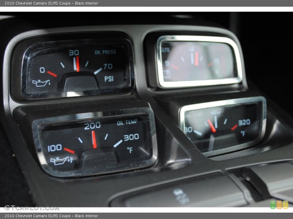 Black Interior Gauges for the 2010 Chevrolet Camaro SS/RS Coupe #52216849