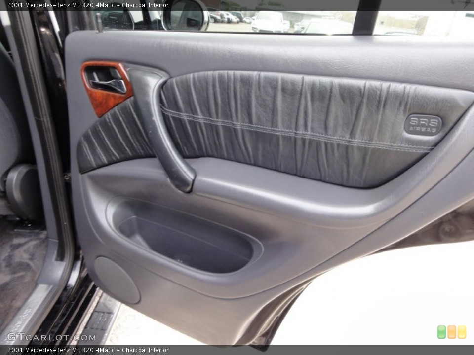 Charcoal Interior Door Panel for the 2001 Mercedes-Benz ML 320 4Matic #52216945