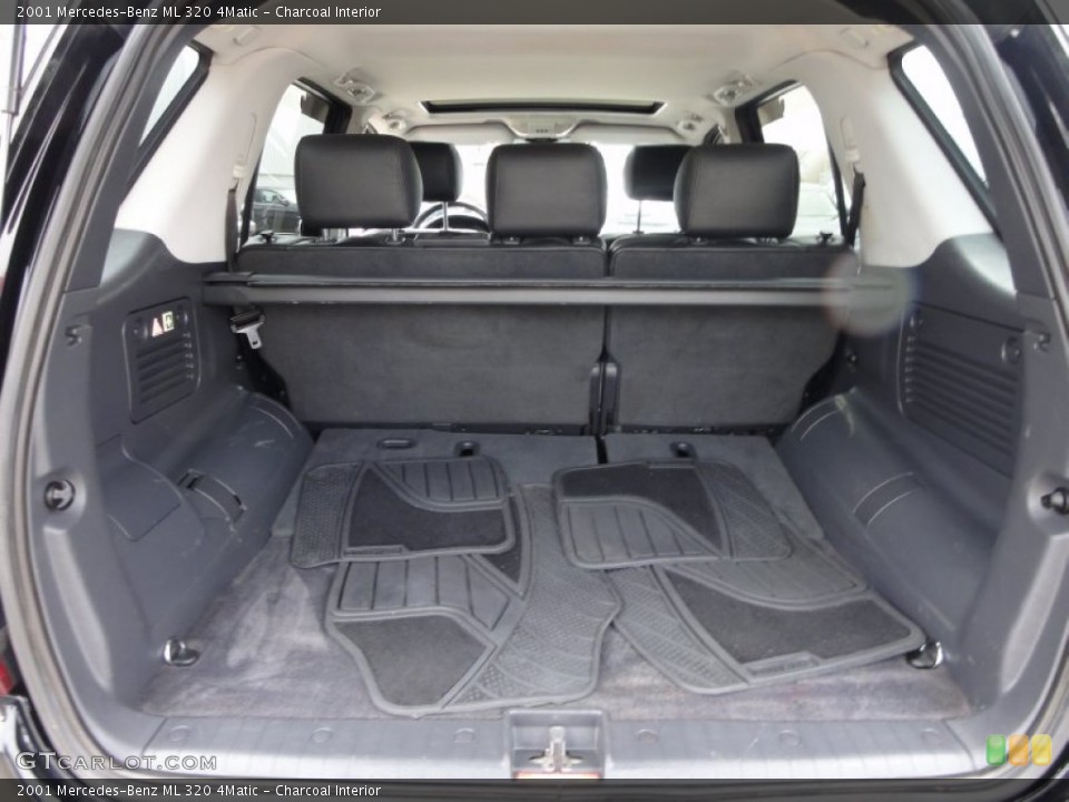 Charcoal Interior Trunk for the 2001 Mercedes-Benz ML 320 4Matic #52217020