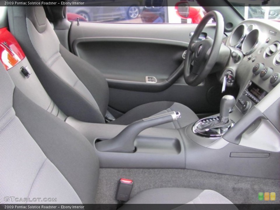 Ebony Interior Photo for the 2009 Pontiac Solstice Roadster #52218040