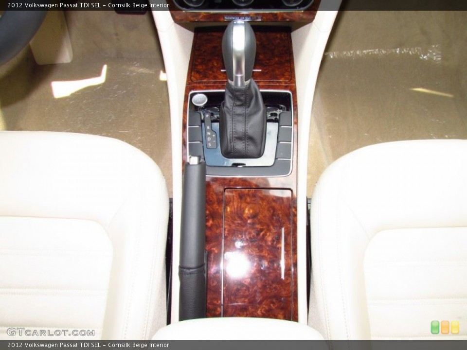 Cornsilk Beige Interior Transmission for the 2012 Volkswagen Passat TDI SEL #52220656