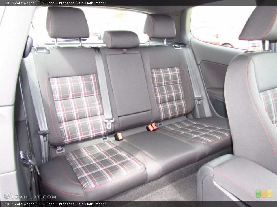 Interlagos Plaid Cloth Interior Photo for the 2012 Volkswagen GTI 2 Door #52220989