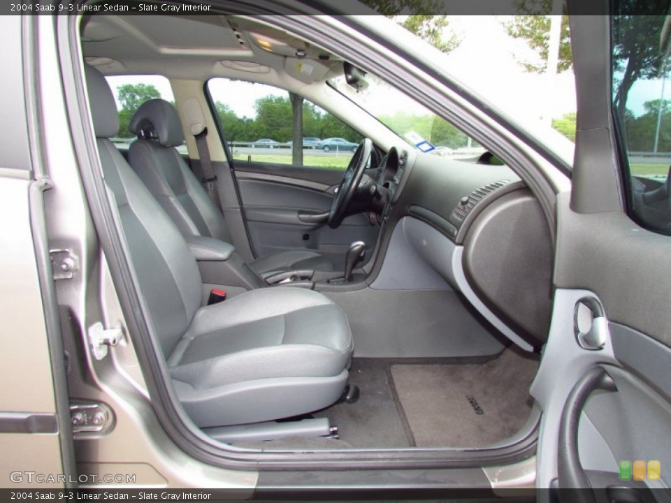 Slate Gray Interior Photo for the 2004 Saab 9-3 Linear Sedan #52222822