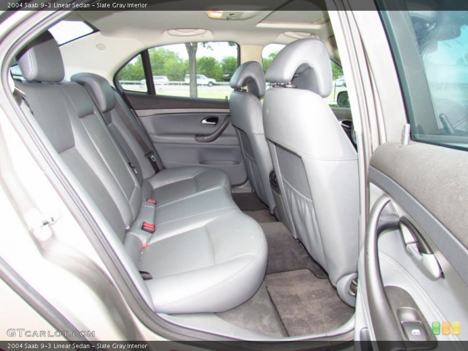 Slate Gray Interior Photo for the 2004 Saab 9-3 Linear Sedan #52222837