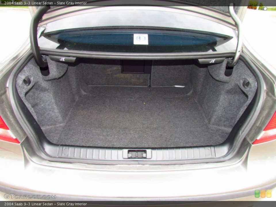 Slate Gray Interior Trunk for the 2004 Saab 9-3 Linear Sedan #52222957