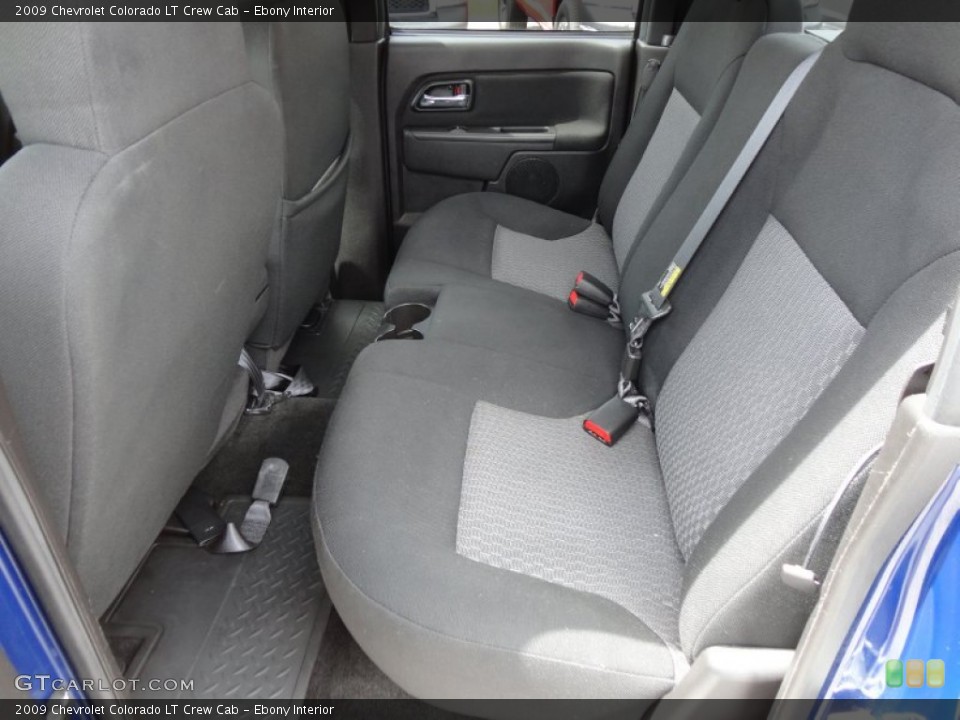 Ebony Interior Photo for the 2009 Chevrolet Colorado LT Crew Cab #52223002