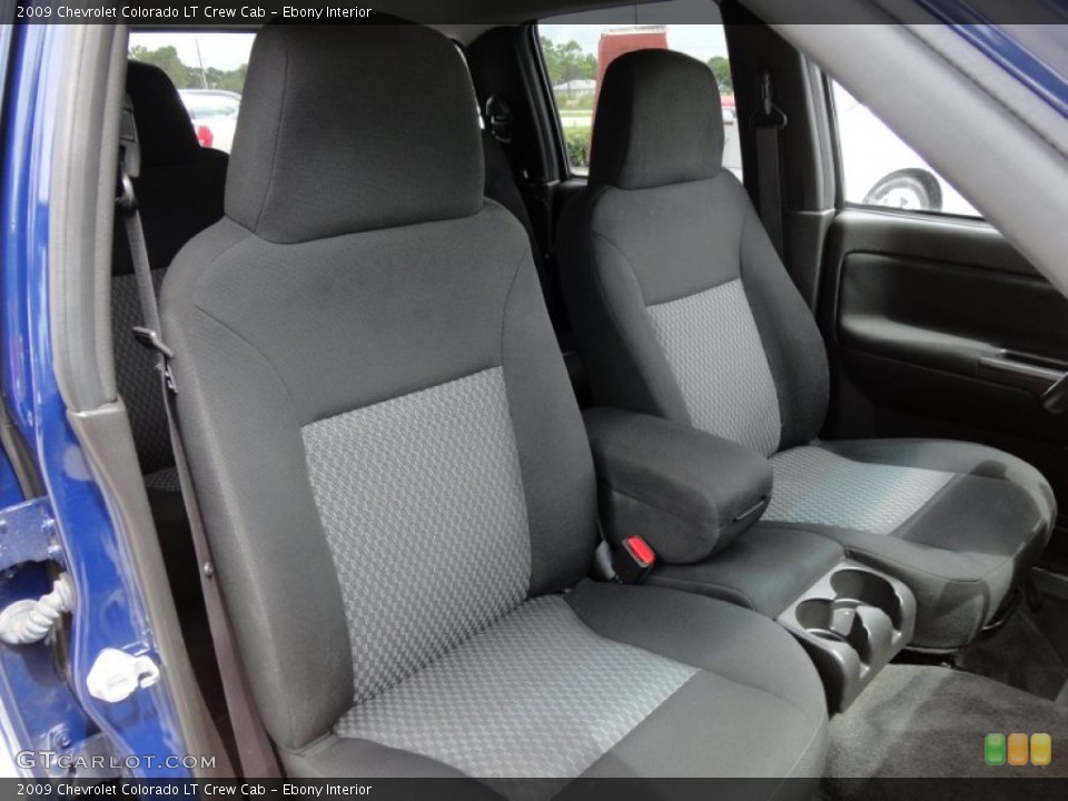 Ebony Interior Photo for the 2009 Chevrolet Colorado LT Crew Cab #52223158