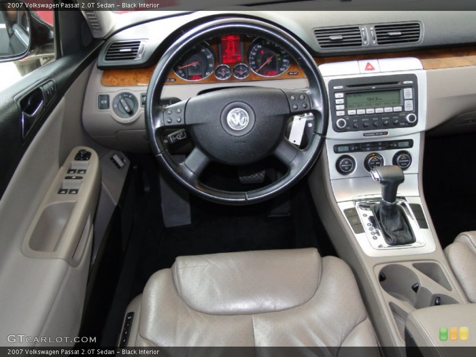 Black Interior Photo for the 2007 Volkswagen Passat 2.0T Sedan #52223866