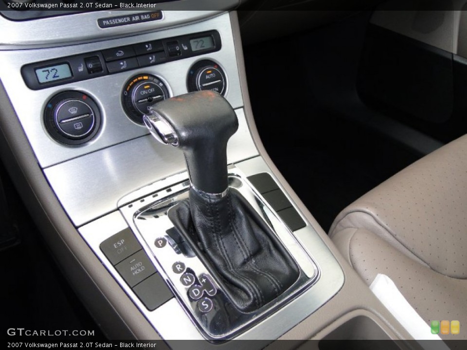 Black Interior Transmission for the 2007 Volkswagen Passat 2.0T Sedan #52223890