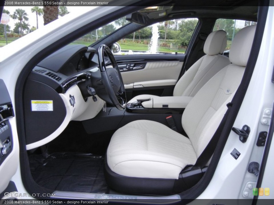 designo Porcelain Interior Photo for the 2008 Mercedes-Benz S 550 Sedan #52224724