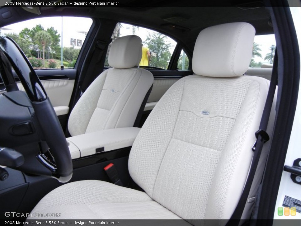 designo Porcelain Interior Photo for the 2008 Mercedes-Benz S 550 Sedan #52224739