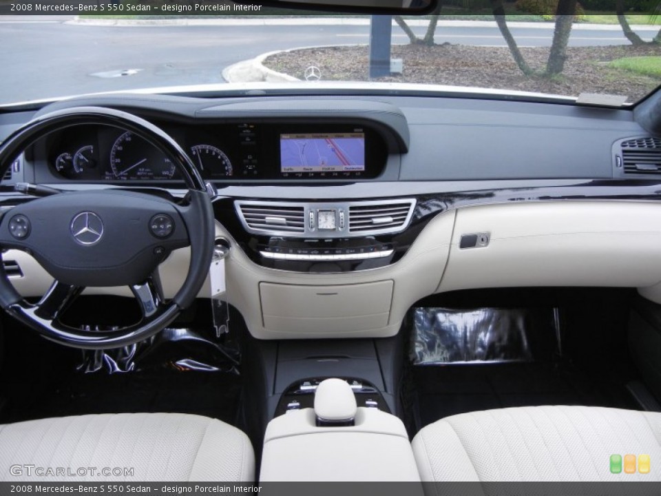 Designo Porcelain Interior Dashboard For The 2008 Mercedes