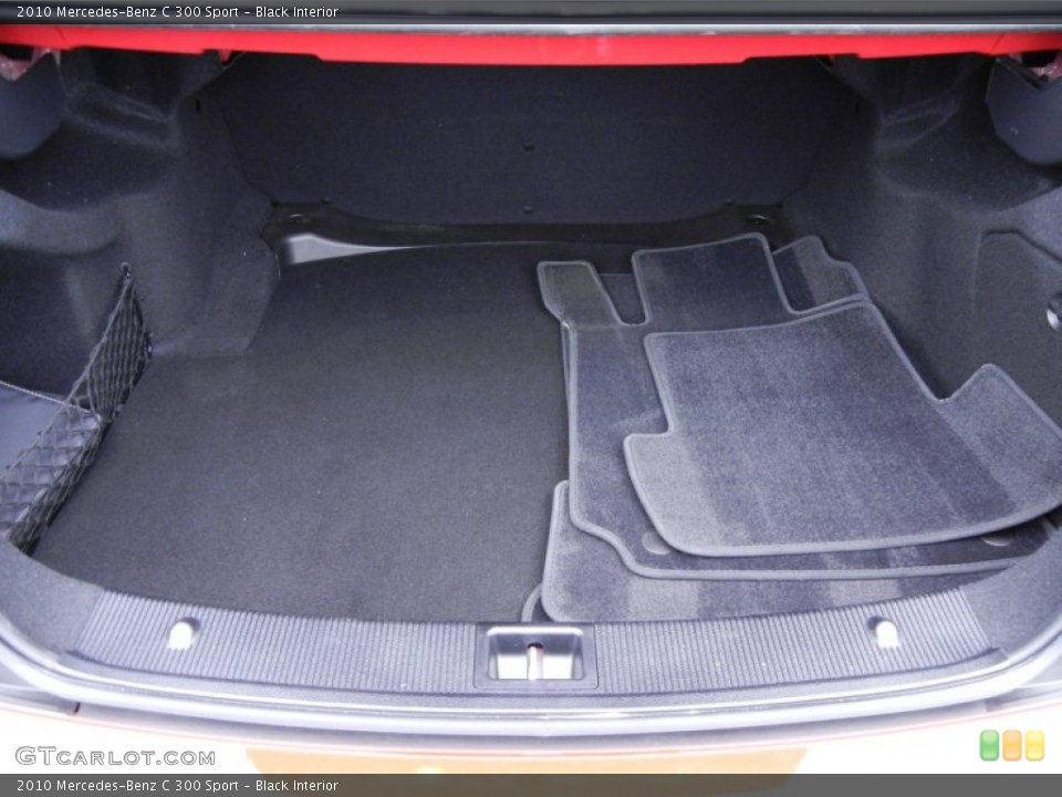 Black Interior Trunk for the 2010 Mercedes-Benz C 300 Sport #52225495