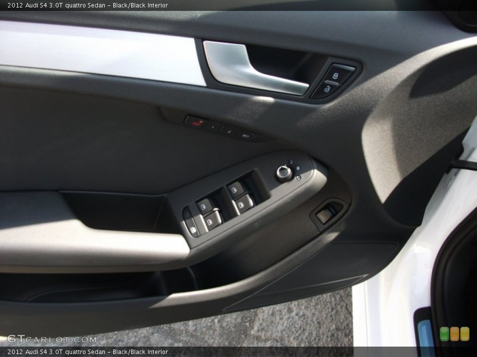 Black/Black Interior Door Panel for the 2012 Audi S4 3.0T quattro Sedan #52226902
