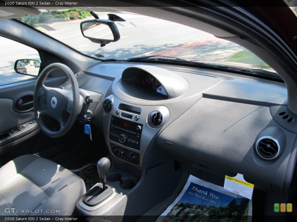 Gray Interior Dashboard for the 2006 Saturn ION 2 Sedan #52231801
