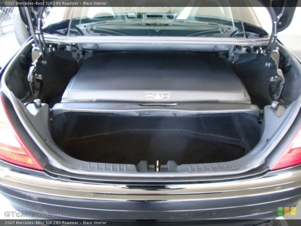 Black Interior Trunk for the 2007 Mercedes-Benz SLK 280 Roadster #52231945