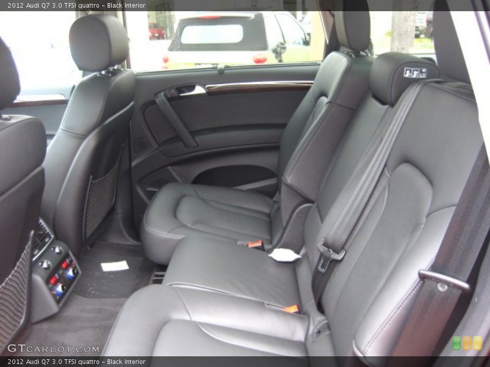 Black Interior Photo for the 2012 Audi Q7 3.0 TFSI quattro #52232068