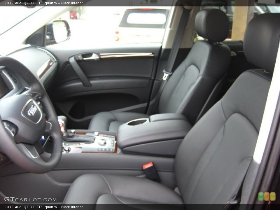 Black Interior Photo for the 2012 Audi Q7 3.0 TFSI quattro #52232086