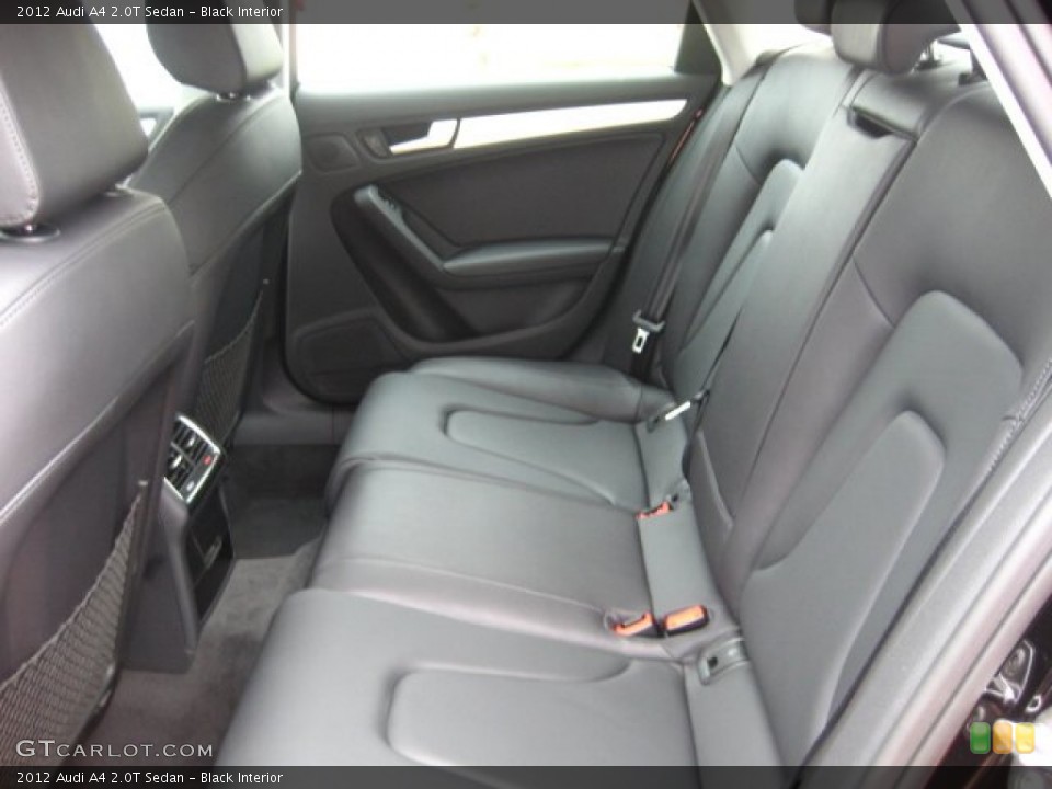 Black Interior Photo for the 2012 Audi A4 2.0T Sedan #52232143