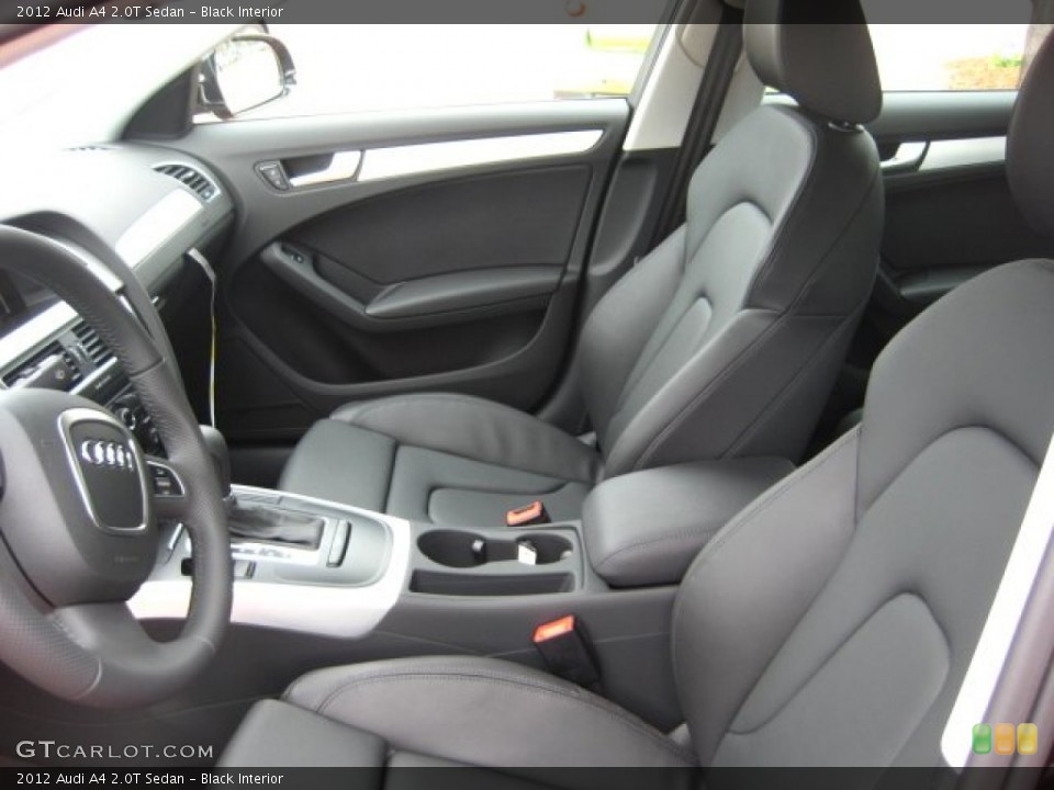 Black Interior Photo for the 2012 Audi A4 2.0T Sedan #52232158