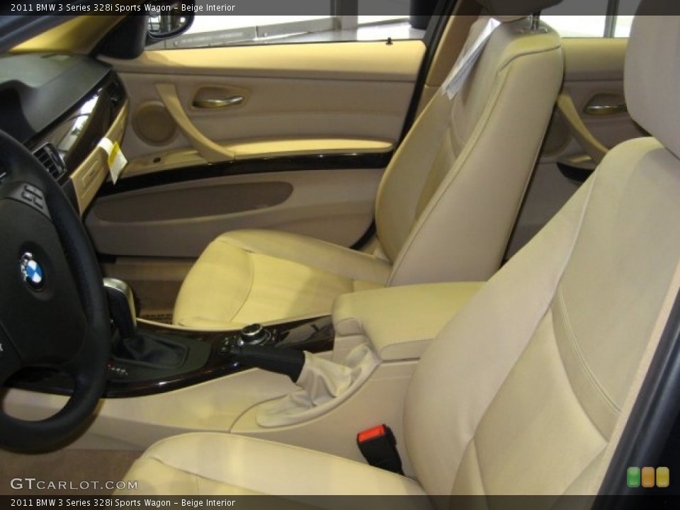 Beige Interior Photo for the 2011 BMW 3 Series 328i Sports Wagon #52232242
