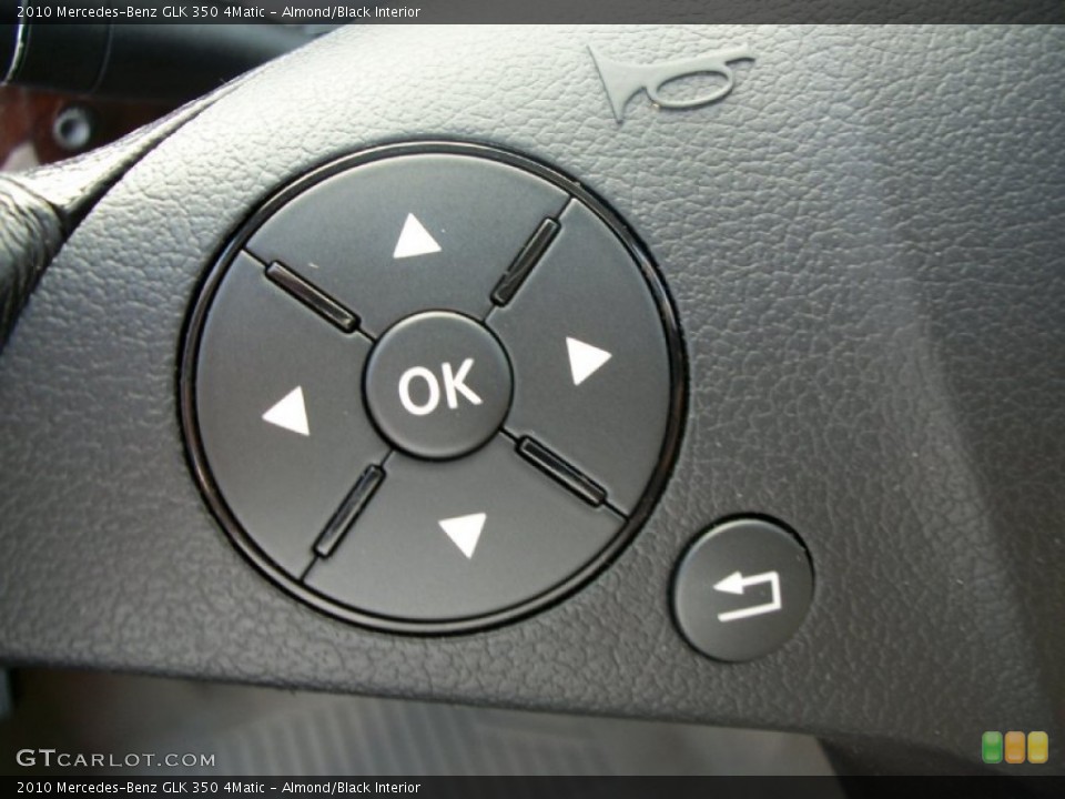 Almond/Black Interior Controls for the 2010 Mercedes-Benz GLK 350 4Matic #52232701