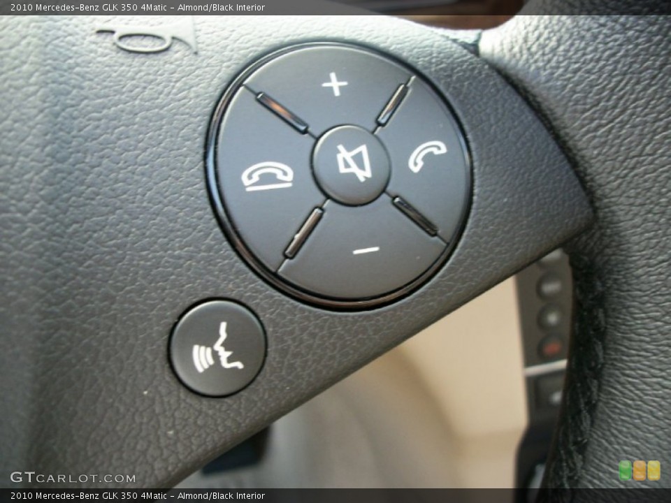 Almond/Black Interior Controls for the 2010 Mercedes-Benz GLK 350 4Matic #52232710
