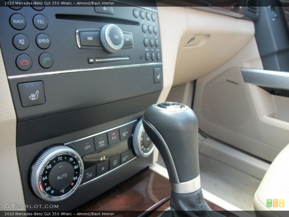 Almond/Black Interior Controls for the 2010 Mercedes-Benz GLK 350 4Matic #52232740