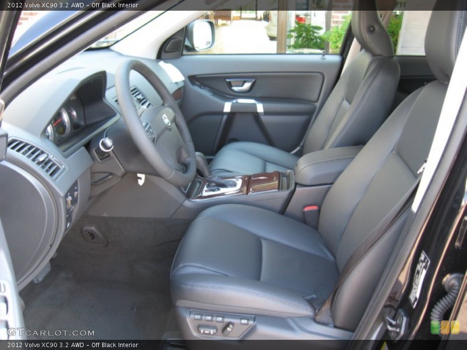 Off Black Interior Photo for the 2012 Volvo XC90 3.2 AWD #52235101