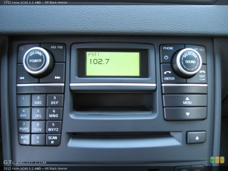 Off Black Interior Controls for the 2012 Volvo XC90 3.2 AWD #52235299