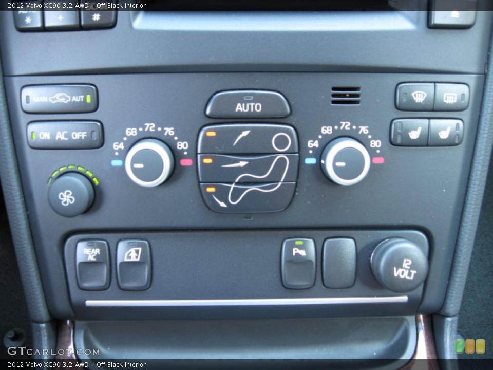 Off Black Interior Controls for the 2012 Volvo XC90 3.2 AWD #52235317