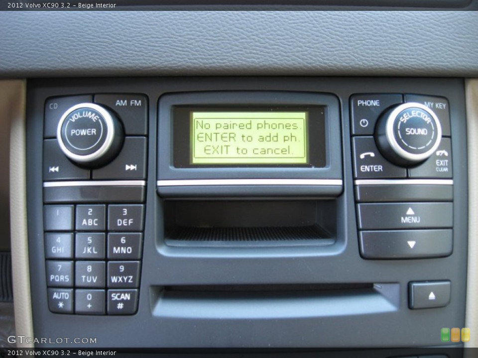 Beige Interior Controls for the 2012 Volvo XC90 3.2 #52236163