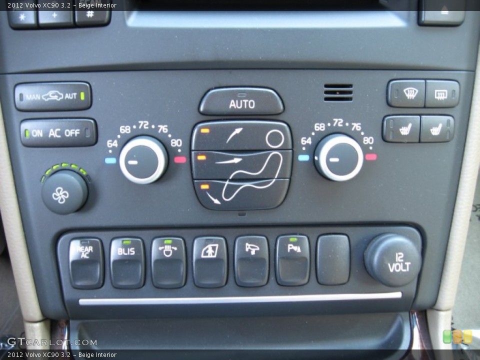 Beige Interior Controls for the 2012 Volvo XC90 3.2 #52236178
