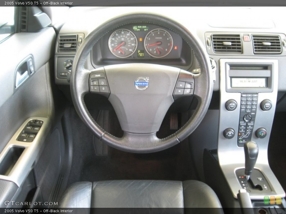 Off-Black Interior Steering Wheel for the 2005 Volvo V50 T5 #52237444