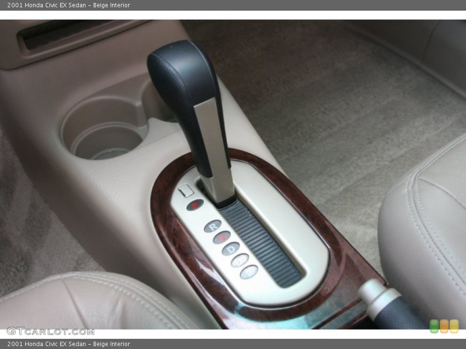 Beige Interior Transmission for the 2001 Honda Civic EX Sedan #52237789