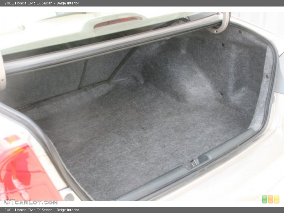 Beige Interior Trunk for the 2001 Honda Civic EX Sedan #52237903