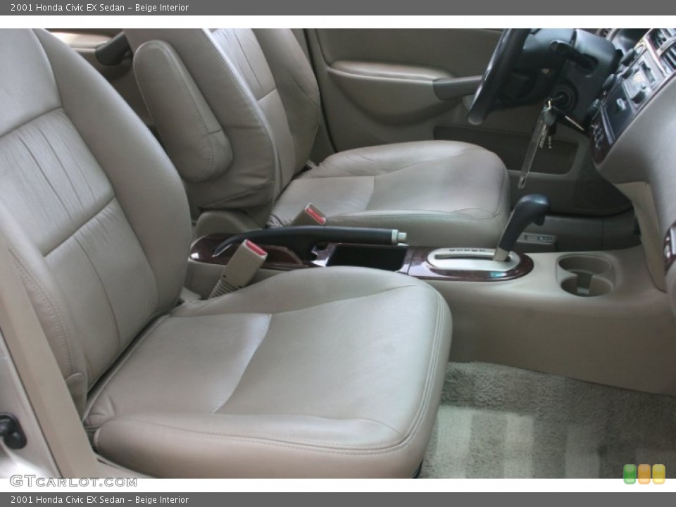 Beige Interior Photo for the 2001 Honda Civic EX Sedan #52237963