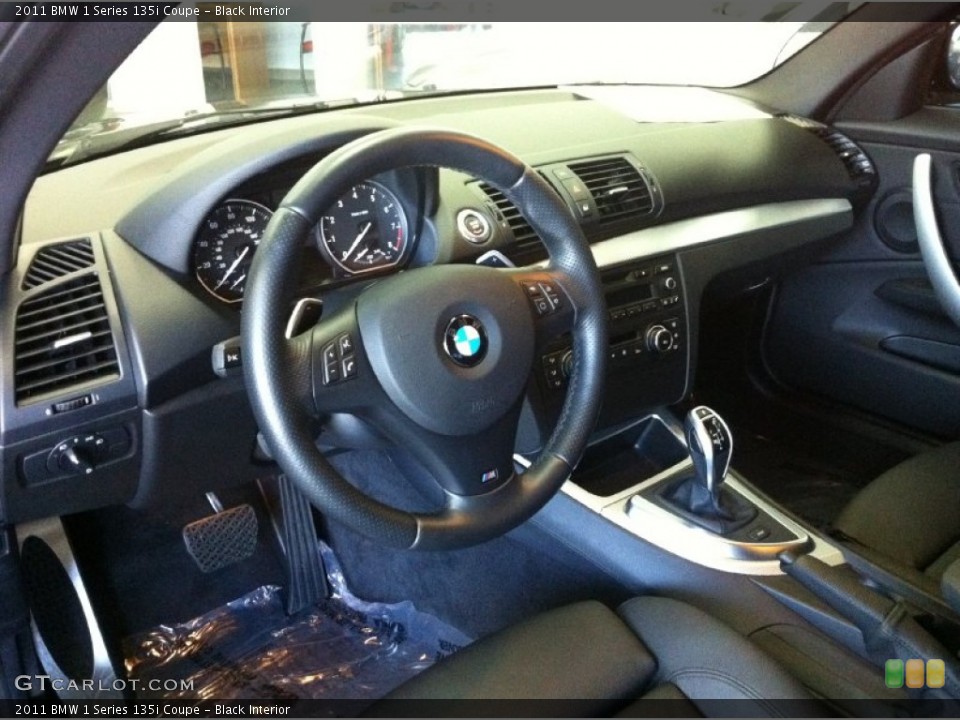 Black Interior Prime Interior for the 2011 BMW 1 Series 135i Coupe #52239892