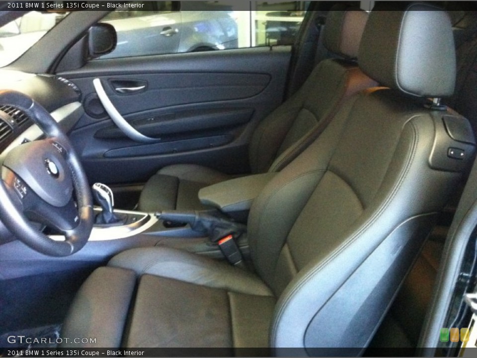 Black Interior Photo for the 2011 BMW 1 Series 135i Coupe #52239919