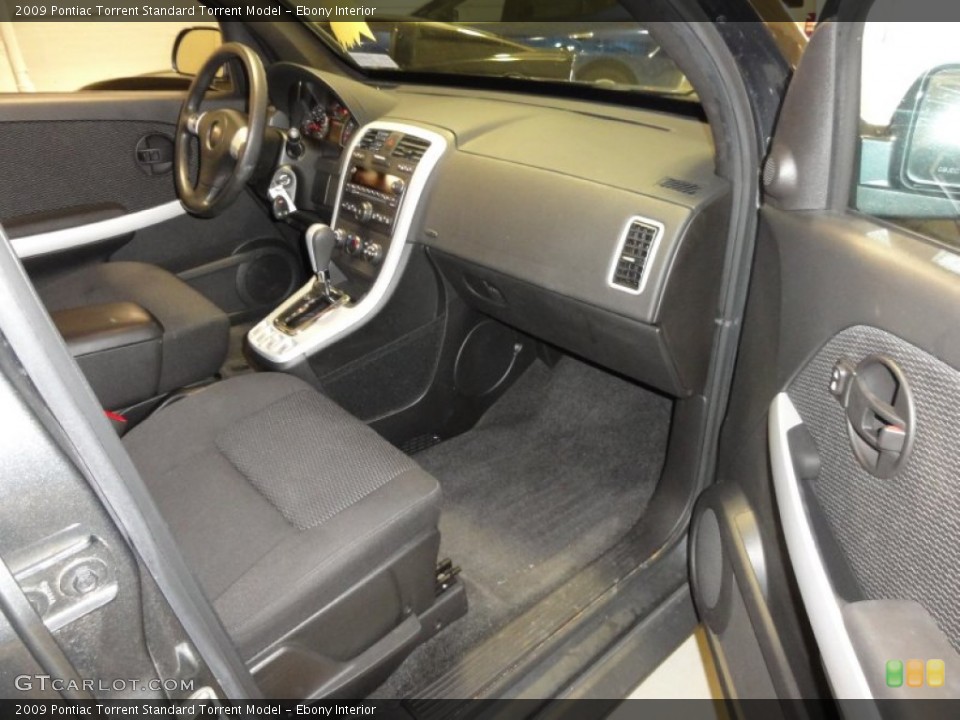 Ebony Interior Dashboard for the 2009 Pontiac Torrent  #52239922