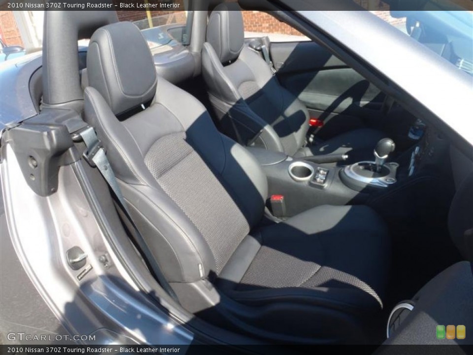 Black Leather Interior Photo for the 2010 Nissan 370Z Touring Roadster #52241560