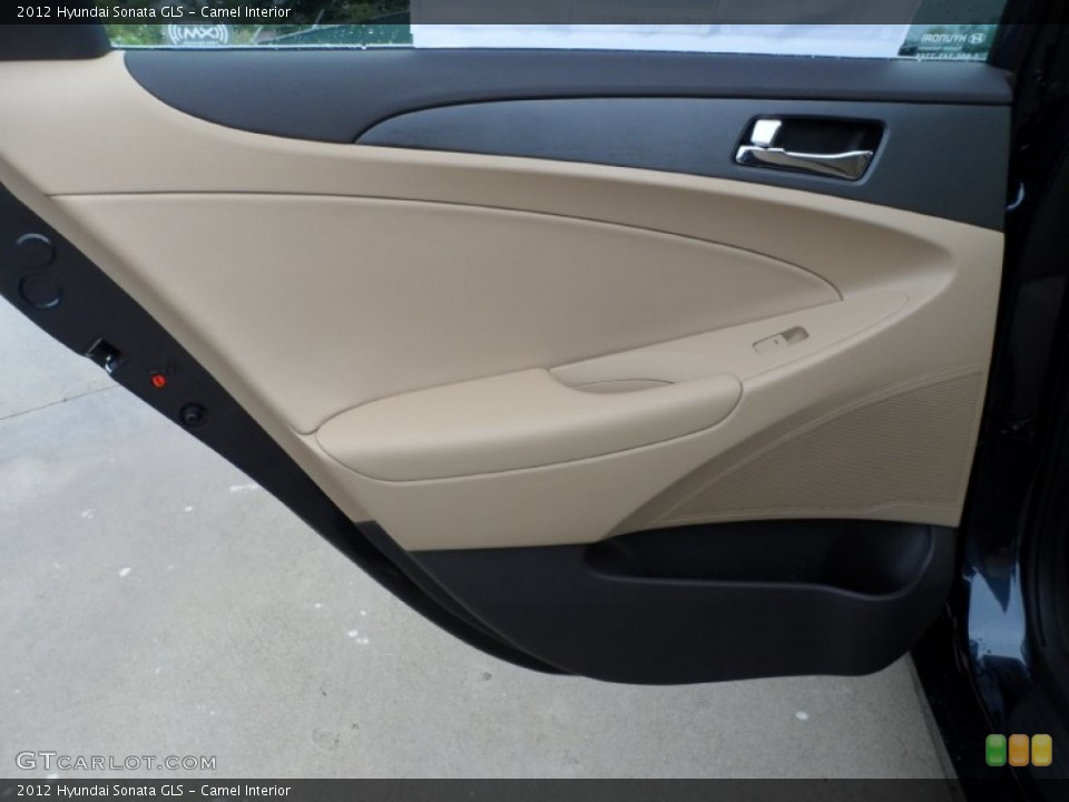Camel Interior Door Panel for the 2012 Hyundai Sonata GLS #52241920