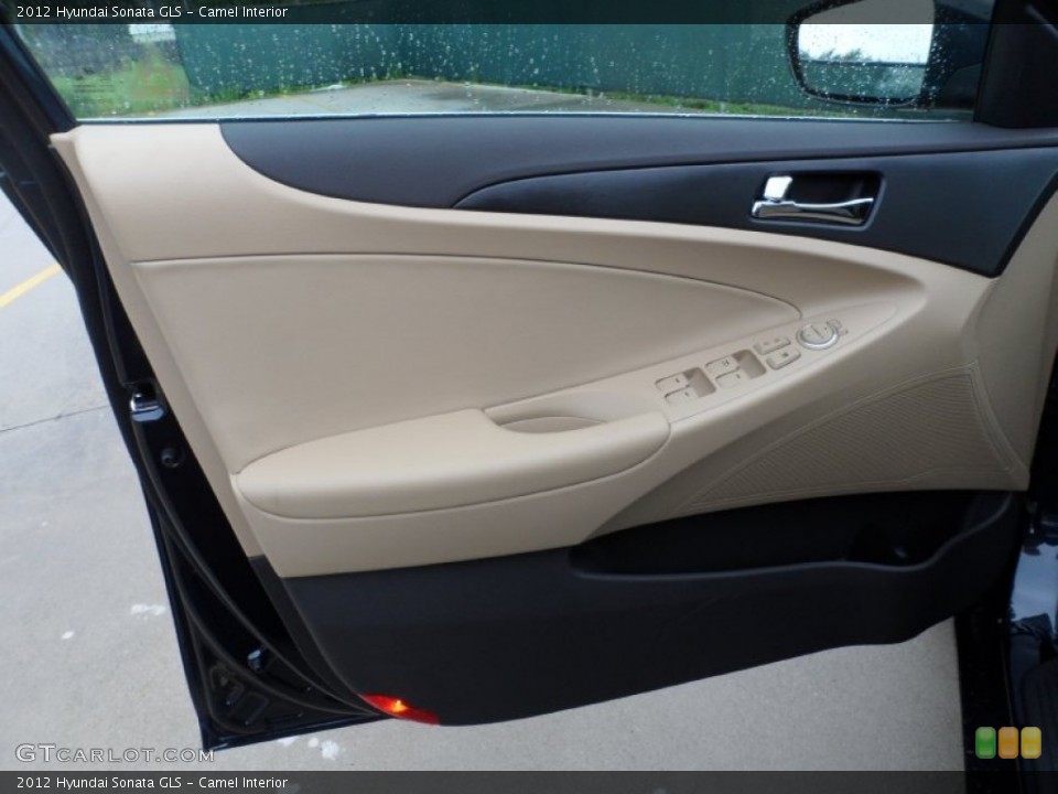 Camel Interior Door Panel for the 2012 Hyundai Sonata GLS #52241938